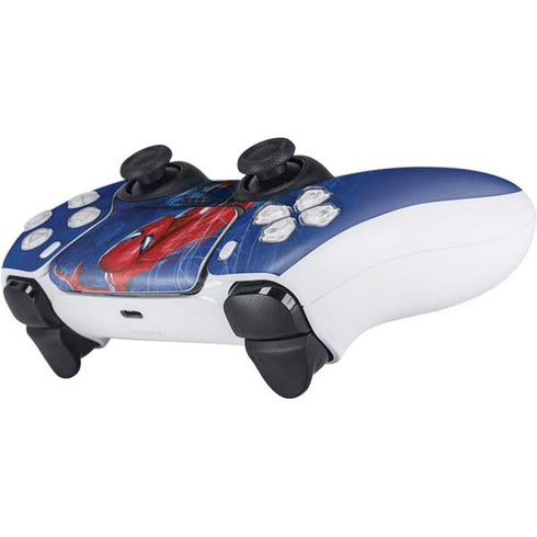 Marvel Spiderman World of Webs PS5 Controller Skin